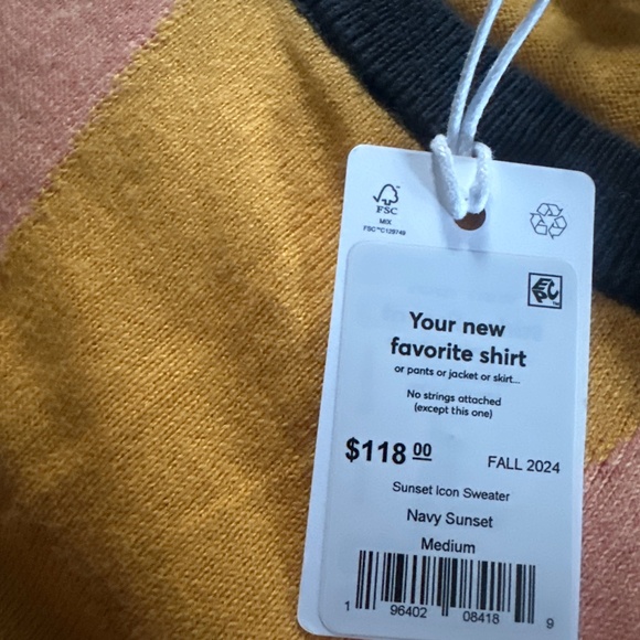 Marine Layer Sunset Icon Sweater - Picture 3 of 3
